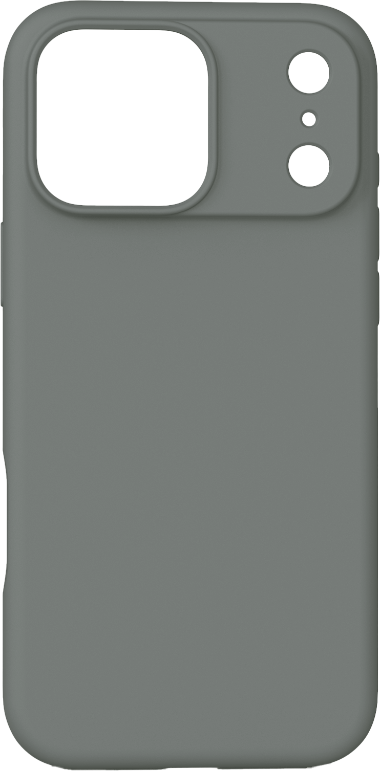 Dviced Silikonska MagSafe maska za iPhone 17 Pro Max, siva - iSTYLE RS