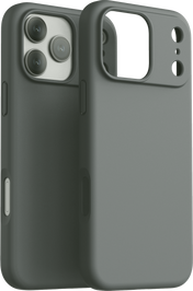 Dviced Silikonska MagSafe maska za iPhone 17 Pro Max, siva - iSTYLE RS