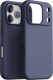 Dviced Silikonska MagSafe maska iPhone 17 Pro, plava - iSTYLE RS