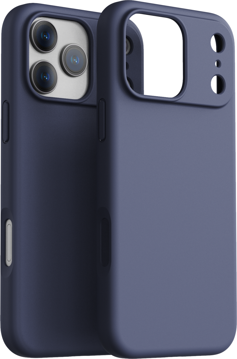 Dviced Silikonska MagSafe maska iPhone 17 Pro Max, plava - iSTYLE RS