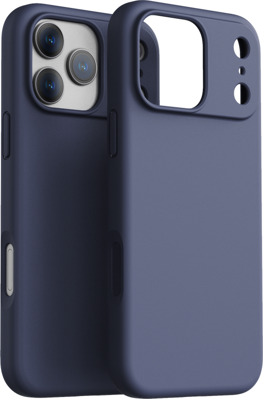 Dviced Silikonska MagSafe maska iPhone 17 Pro Max, plava - iSTYLE RS