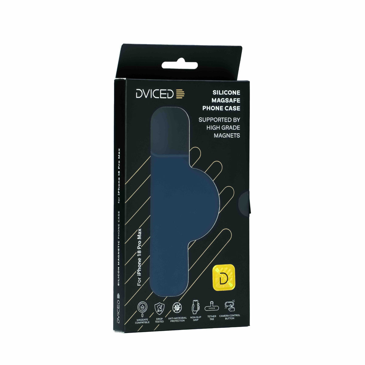 Dviced Silikonska MagSafe maska za iPhone 18 Pro Max - Blue