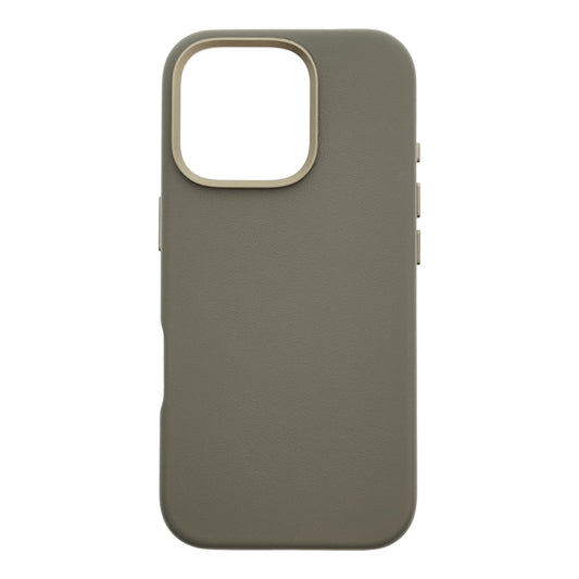 Dviced Leather maska sa MagSafe-om za iPhone 16 Pro - Grey