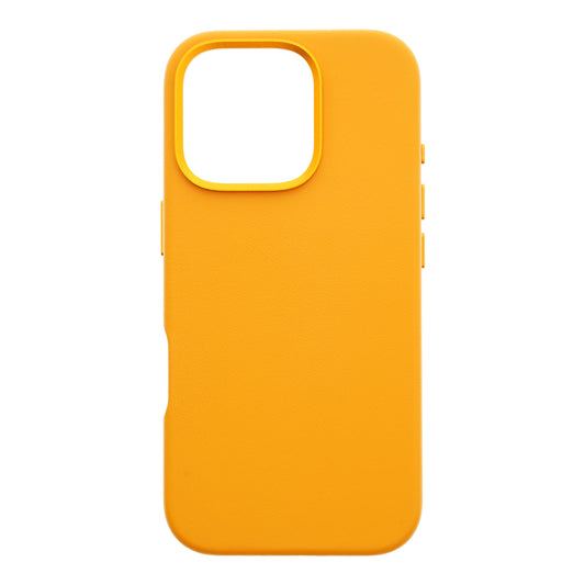 Dviced Leather maska sa MagSafe-om za iPhone 16 Pro - Orange