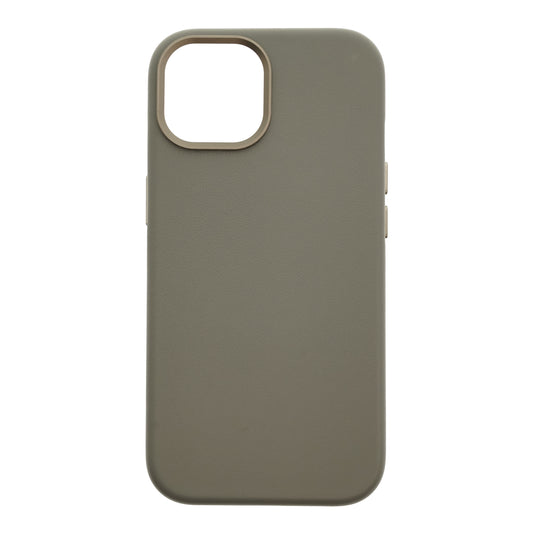 Dviced Leather maska sa MagSafe-om za iPhone 15 - Grey