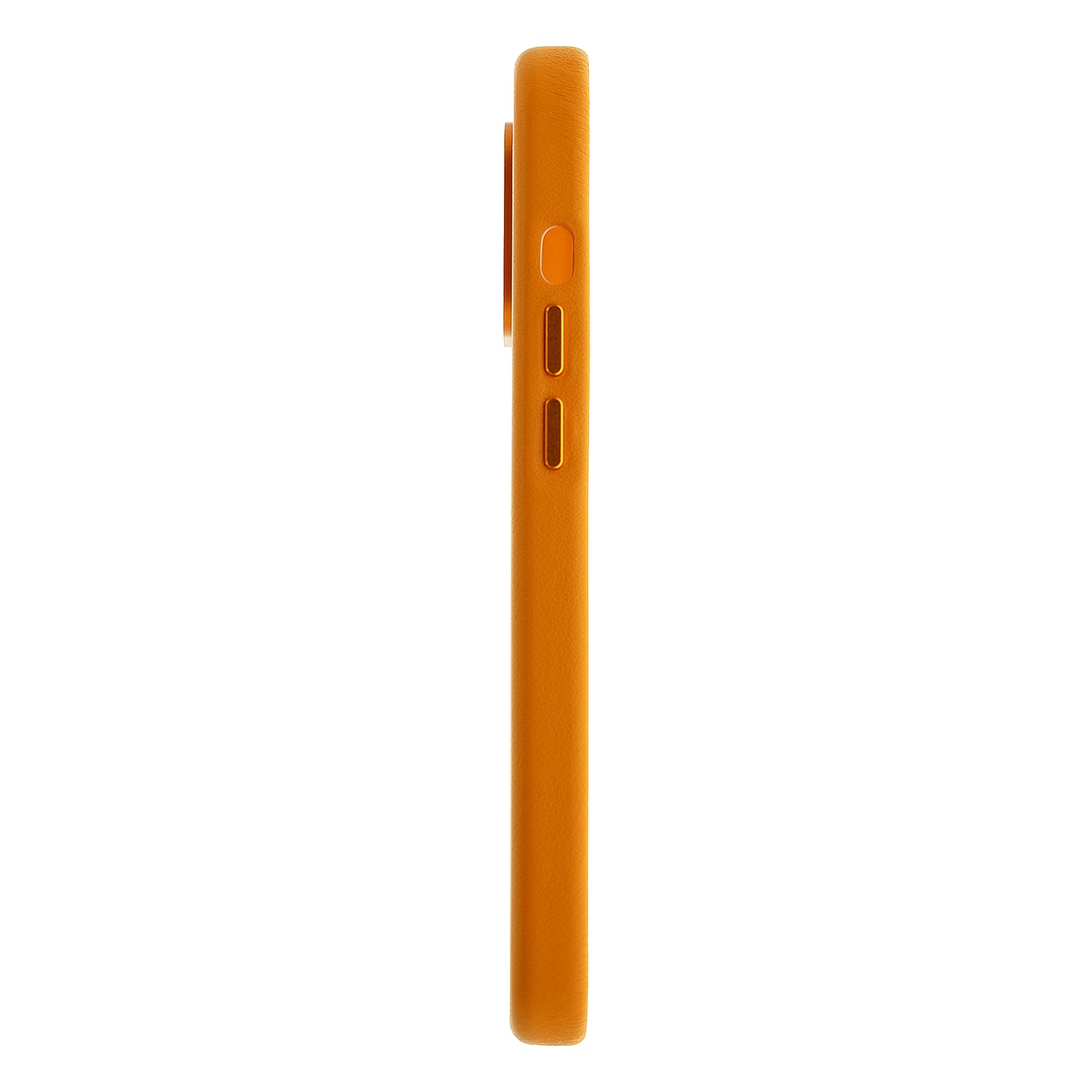Dviced Leather maska sa MagSafe-om za iPhone 15 - Orange