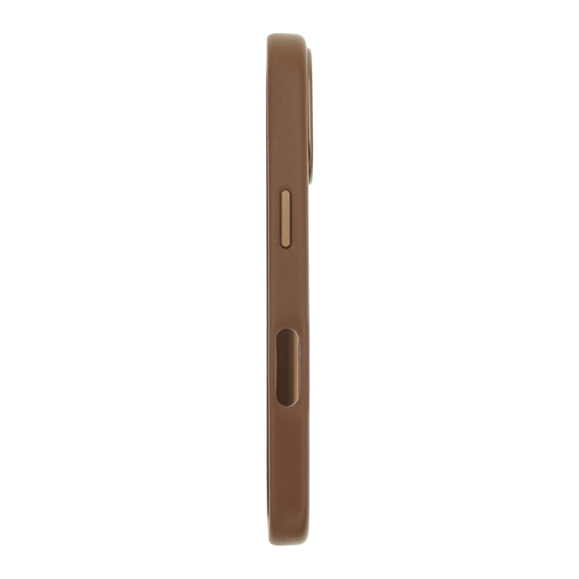 Dviced MagSafe kožna futrola za iPhone 17, braon - iSTYLE RS