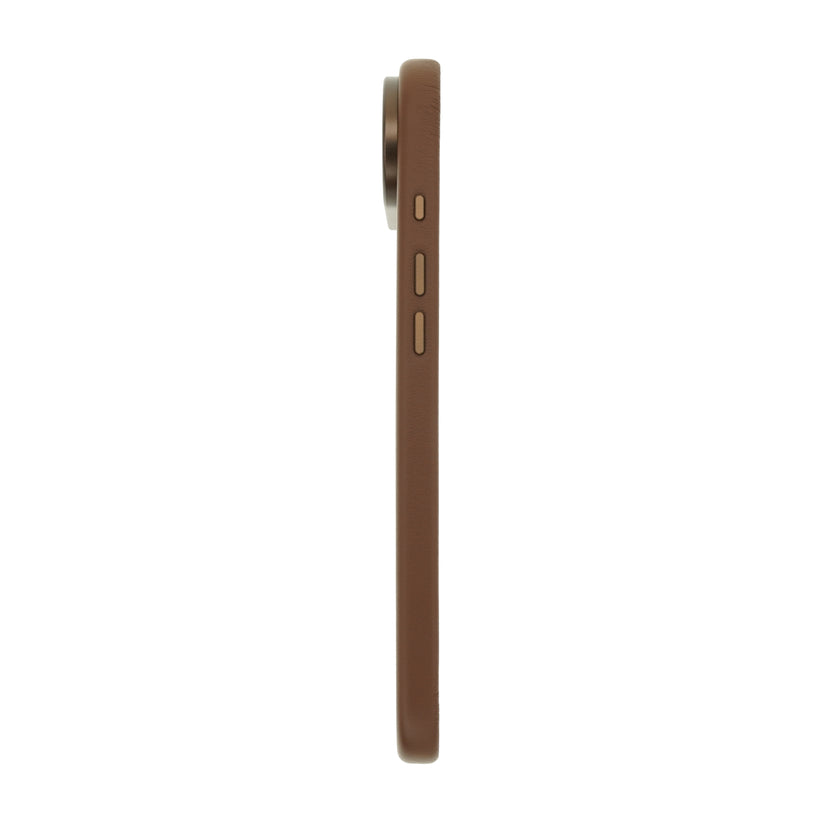 Dviced MagSafe kožna futrola za iPhone 17 Air, braon - iSTYLE RS