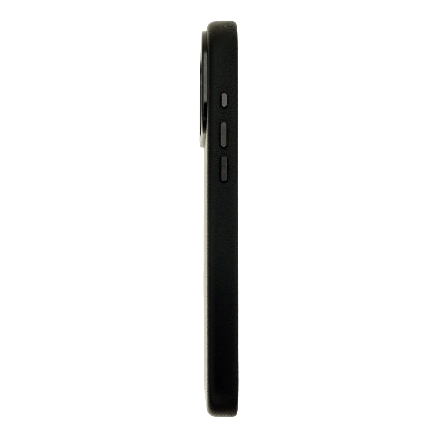 Dviced MagSafe kožna futrola za iPhone 17 Pro, crna - iSTYLE RS