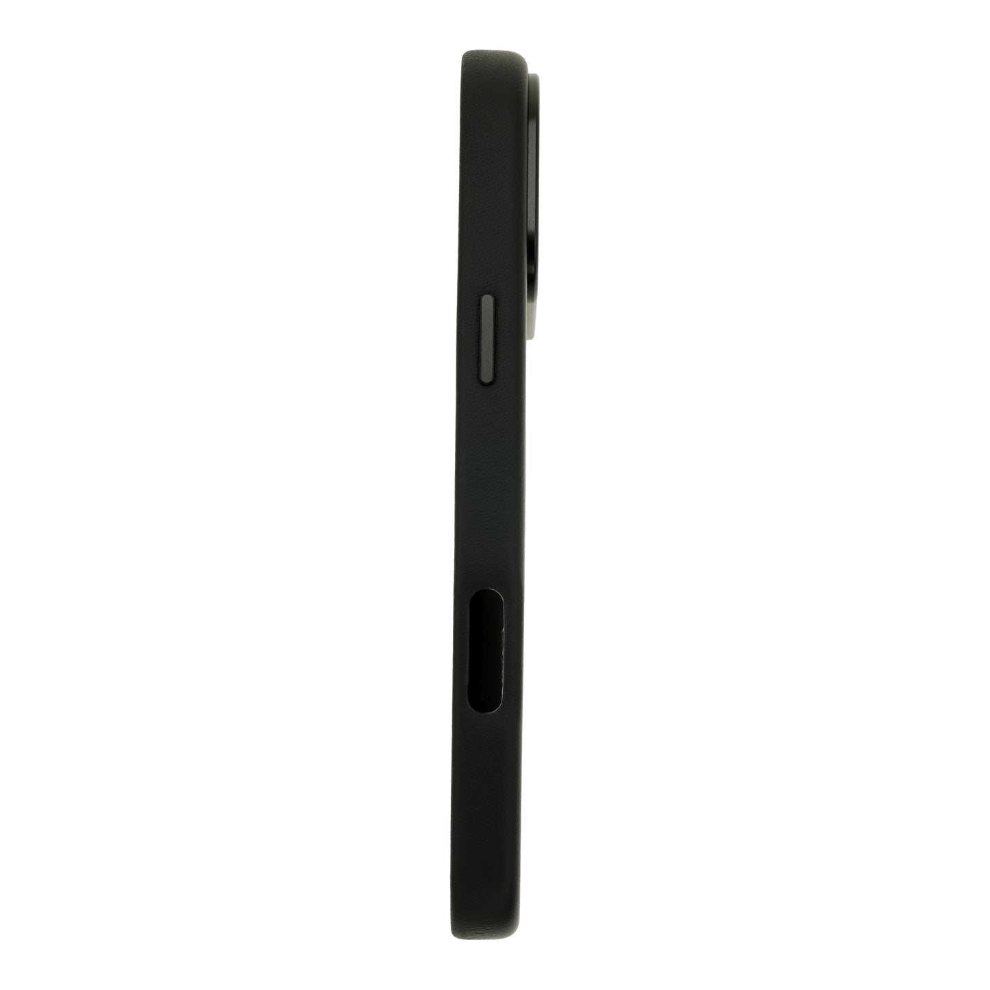 Dviced MagSafe kožna futrola za iPhone 17 Pro, crna - iSTYLE RS