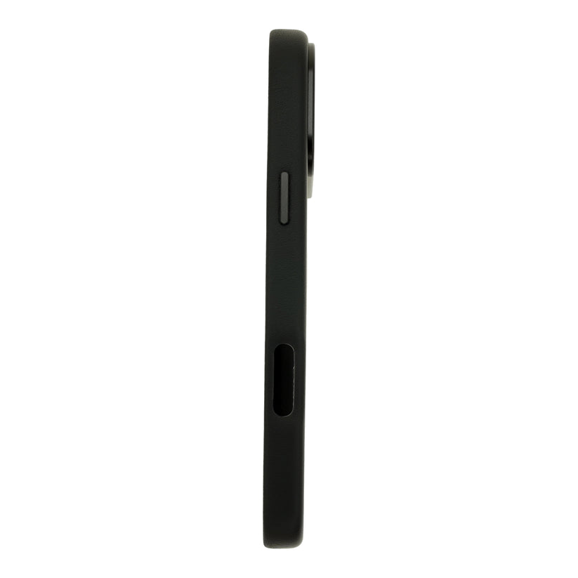 Dviced MagSafe kožna futrola za iPhone 17 Pro, crna - iSTYLE RS