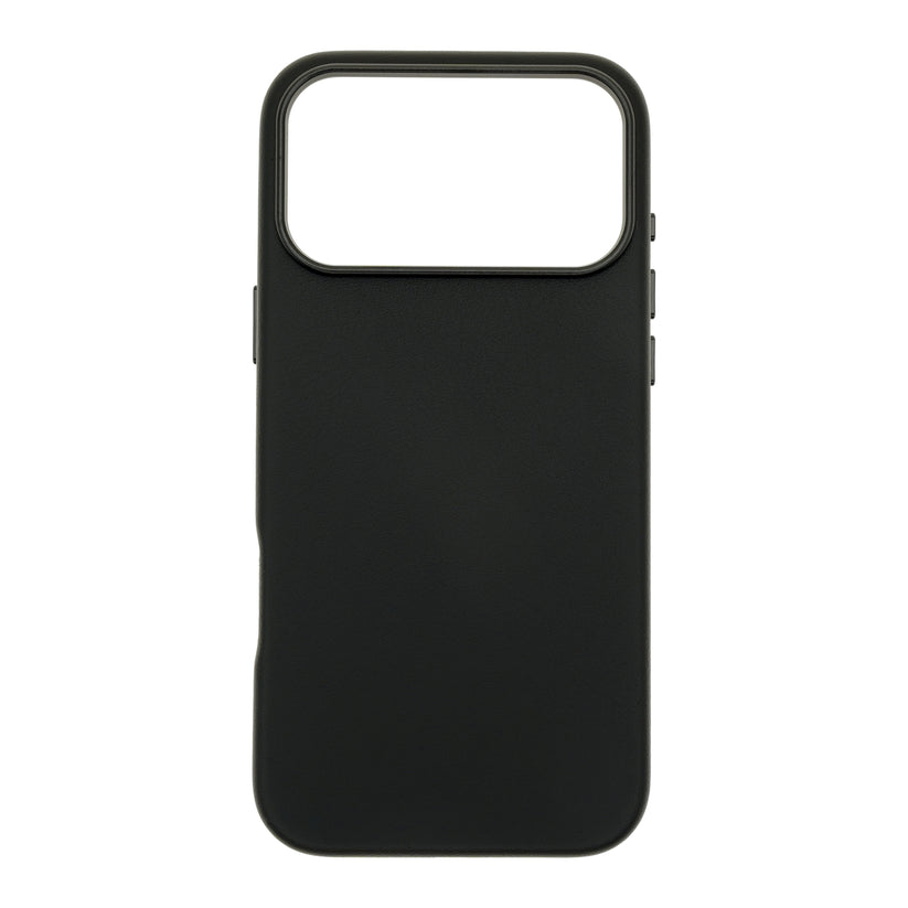 Dviced MagSafe kožna futrola za iPhone 17 Pro Max, crna - iSTYLE RS