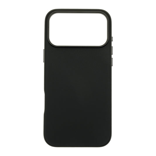 Dviced MagSafe kožna futrola za iPhone 17 Pro Max, crna - iSTYLE RS