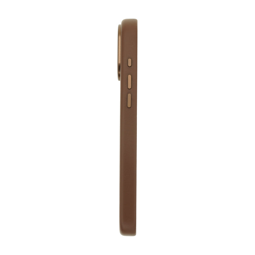 Dviced MagSafe kožna futrola za iPhone 17 Pro Max, braon - iSTYLE RS