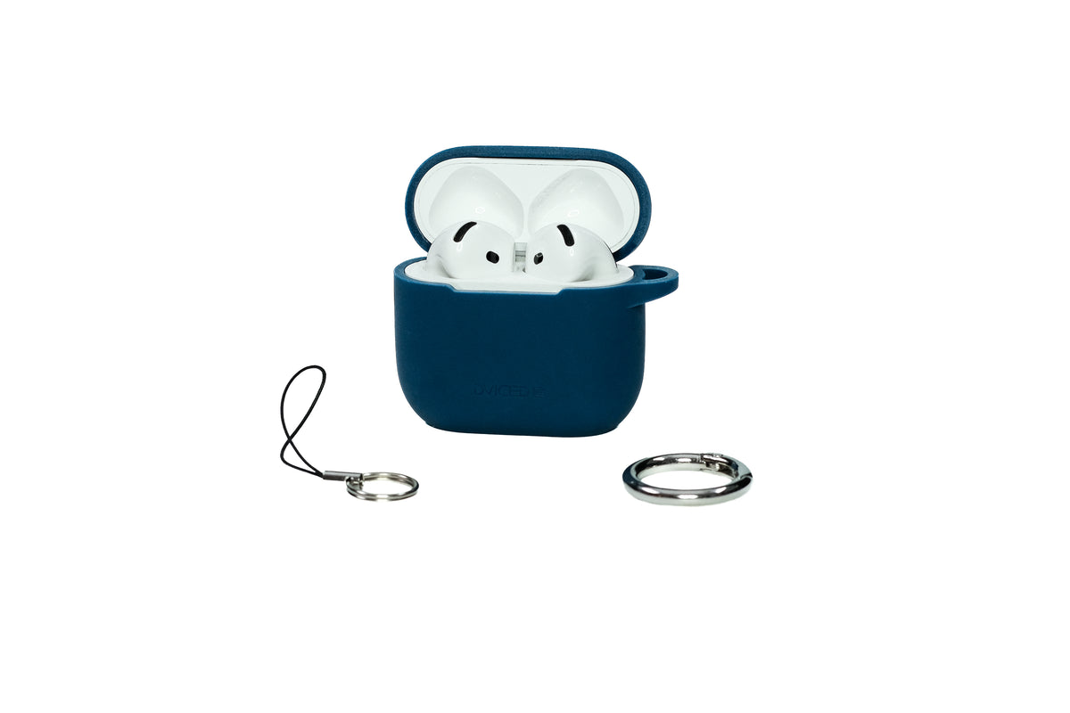 Dviced silikonska futrola za AirPods 4 - plava