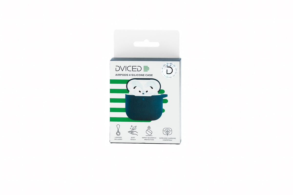 Dviced silikonska futrola za AirPods 4 - plava