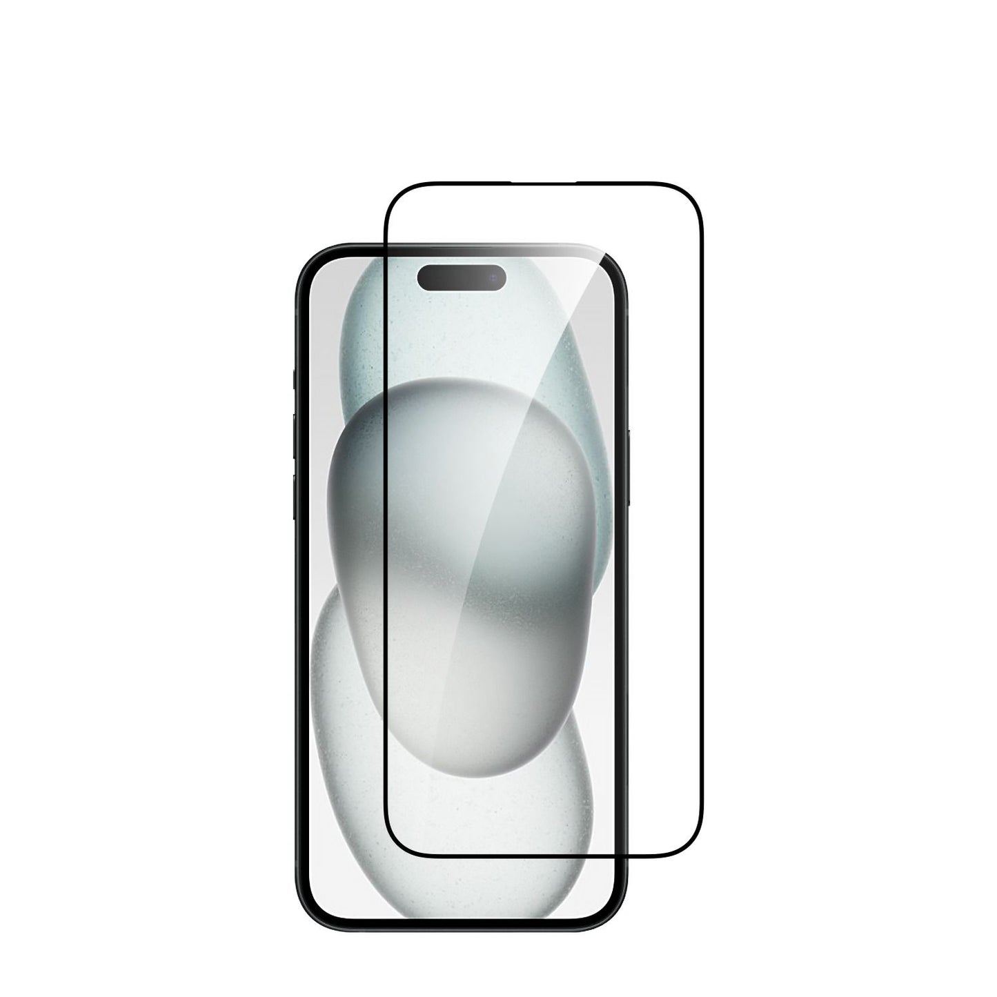 Dviced iPhone 15 silk print zaštitno staklo sa aplikatorom