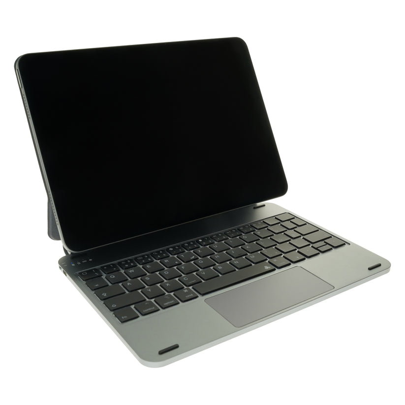 Dviced Magnetna aluminijumska futrola sa tastaturom za iPad Air/Pro 11" - US - tamno siva - iSTYLE RS