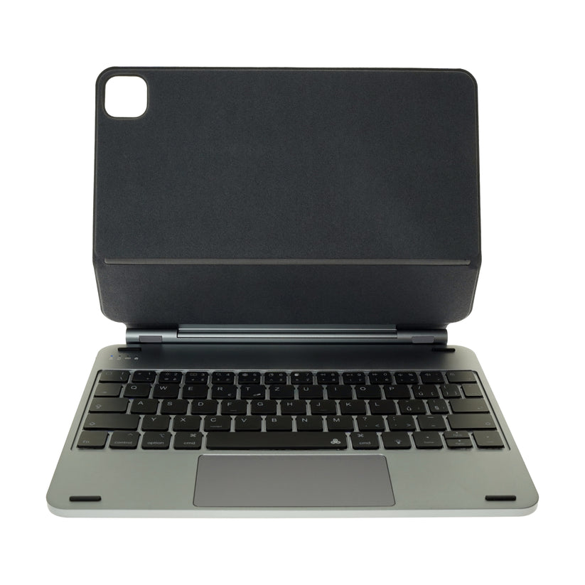 Dviced Magnetna aluminijumska futrola sa tastaturom za iPad Air/Pro 11" - US - tamno siva - iSTYLE RS
