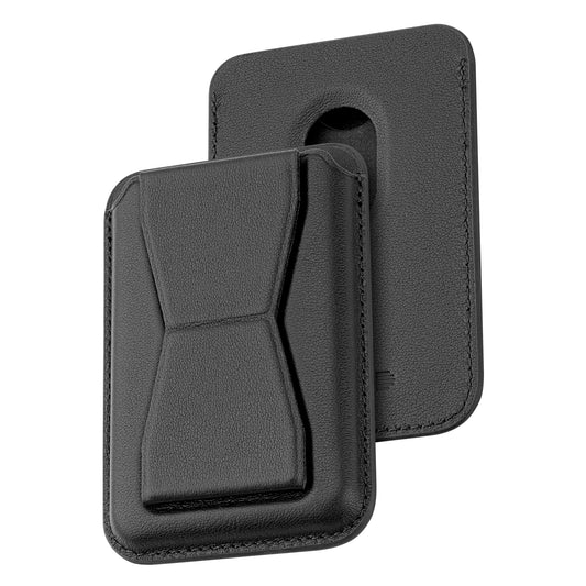 Dviced Leather MagSafe držač za kartice sa držačem - Black
