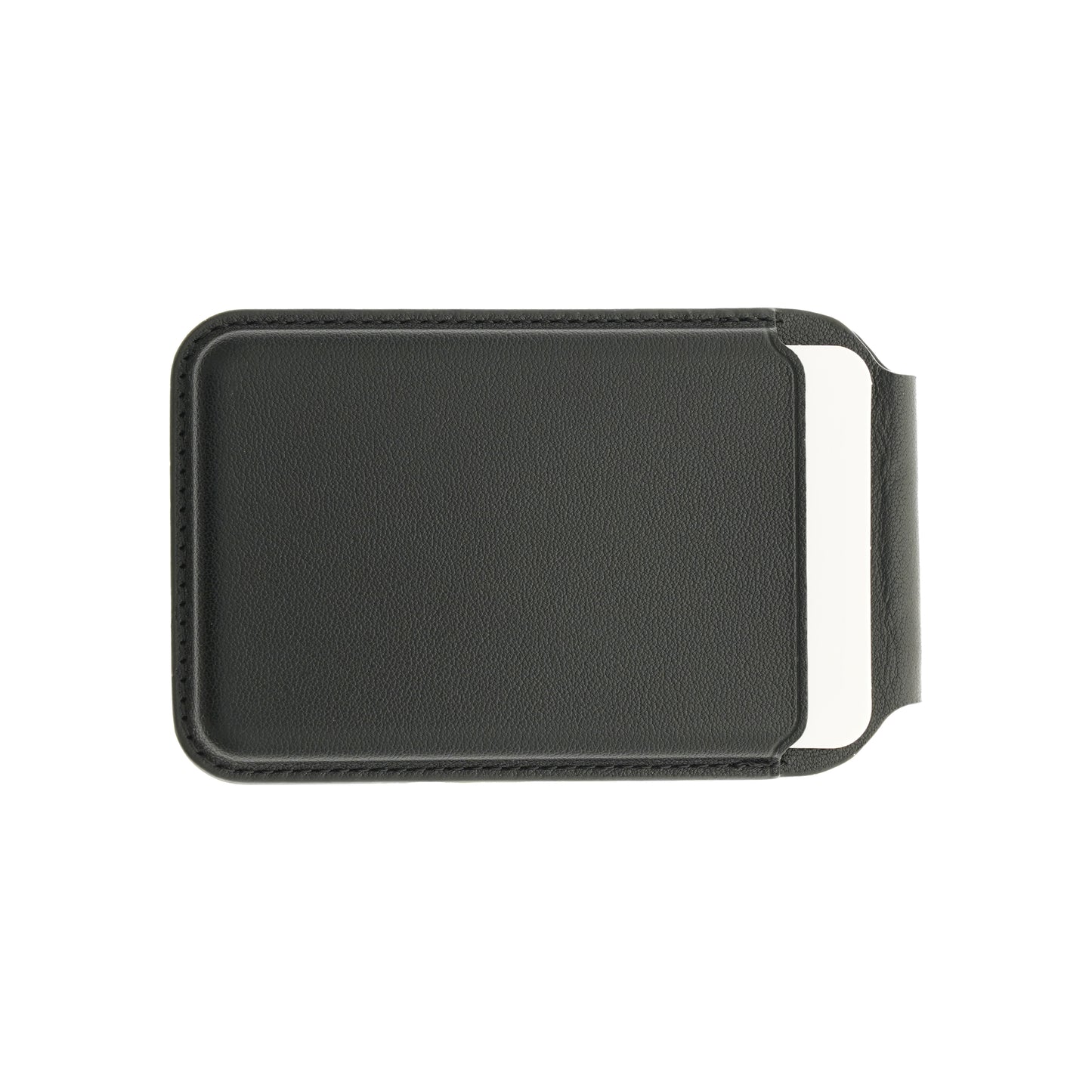 Dviced Leather MagSafe preklopni držač za kartice - Black