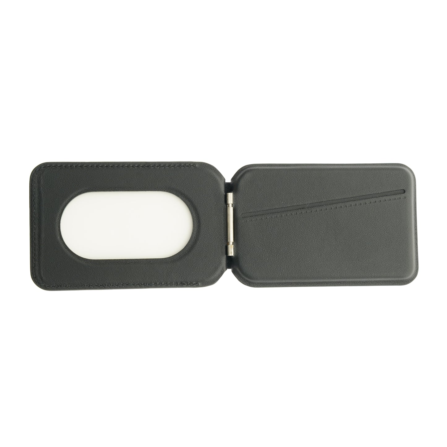 Dviced Leather MagSafe preklopni držač za kartice - Black