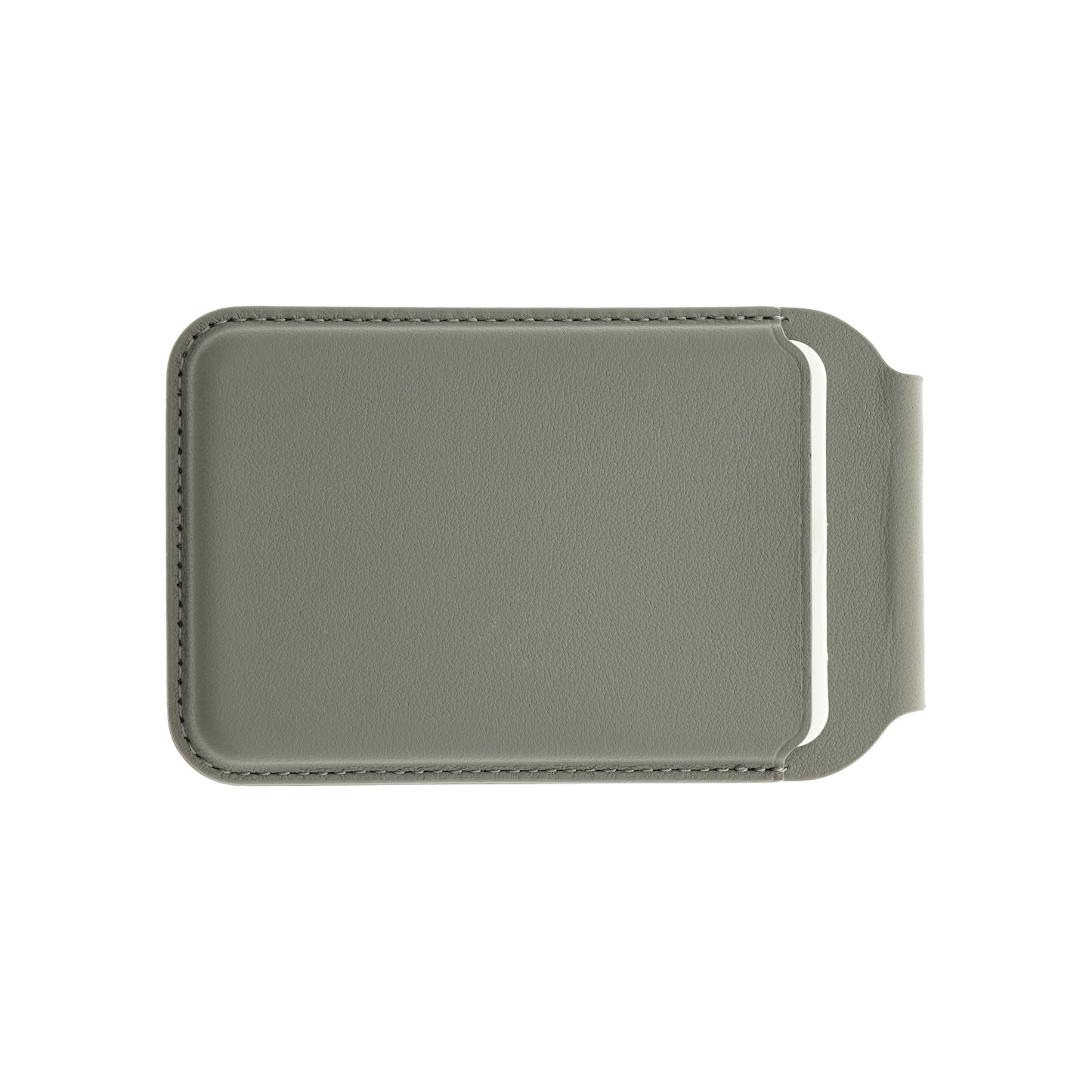 Dviced Leather MagSafe preklopni držač za kartice - Grey