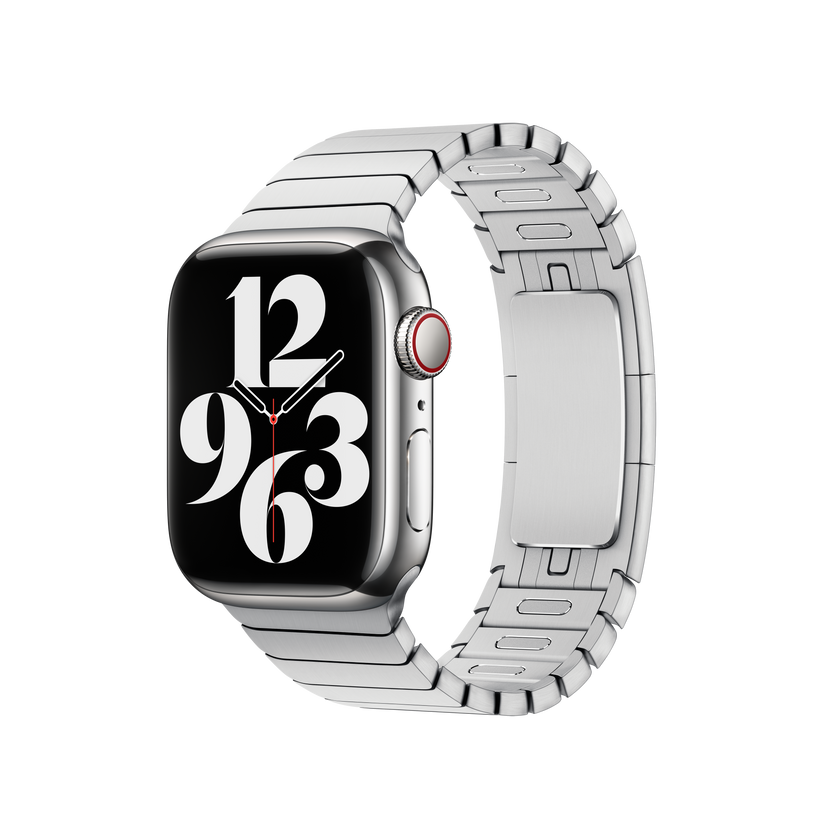 38mm Silver Link Bracelet - iSTYLE RS