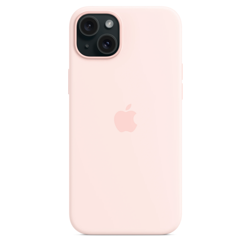 iPhone 15 Plus Silicone Case sa MagSafe-om - Light Pink - iSTYLE RS