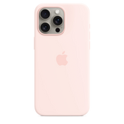 iPhone 15 Pro Max Silicone Case sa MagSafe-om - Light Pink - iSTYLE RS