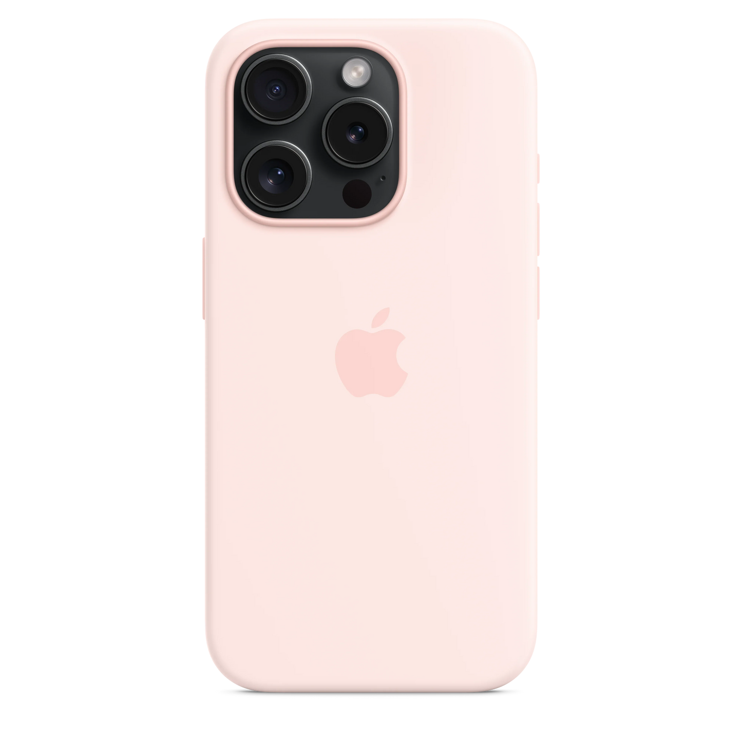iPhone 15 Pro Silicone Case sa MagSafe-om - Light Pink - iSTYLE RS