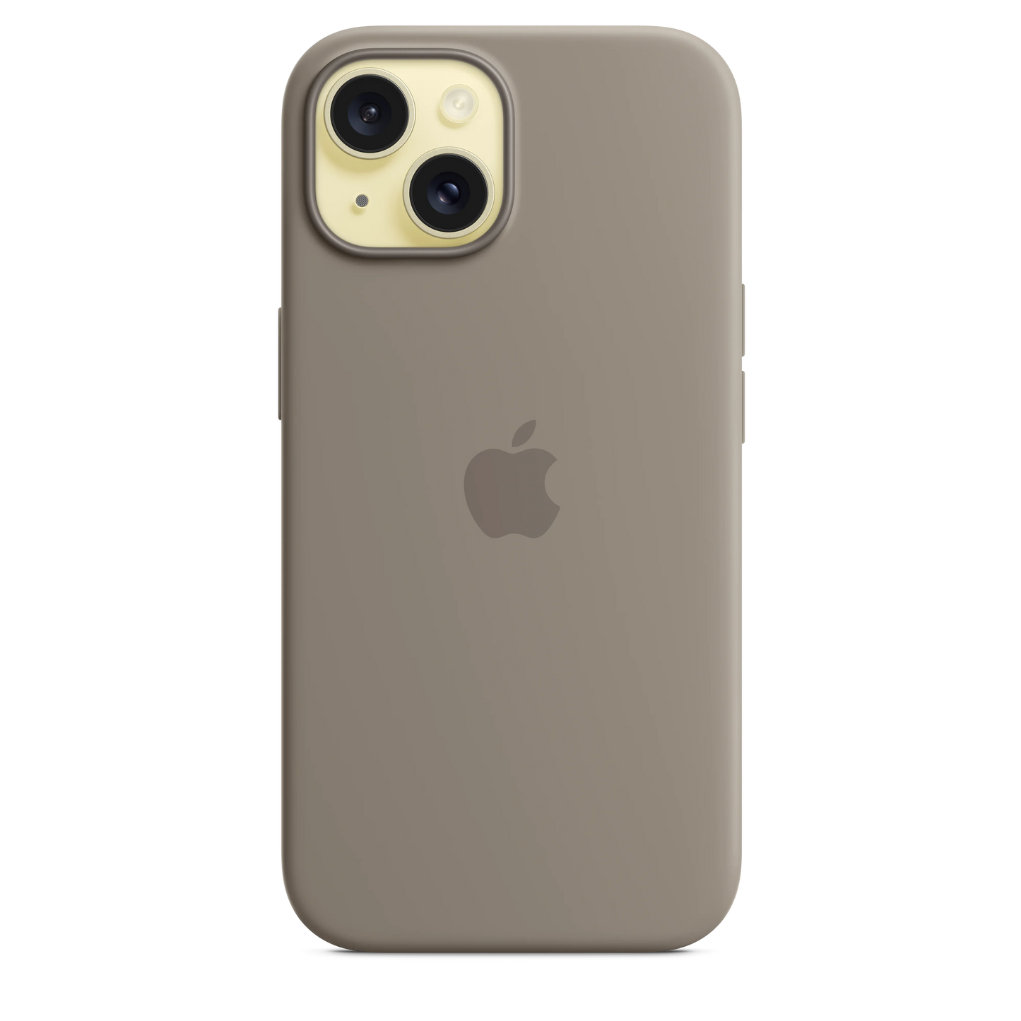 iPhone 15 Silicone Case sa MagSafe-om - Clay - iSTYLE RS