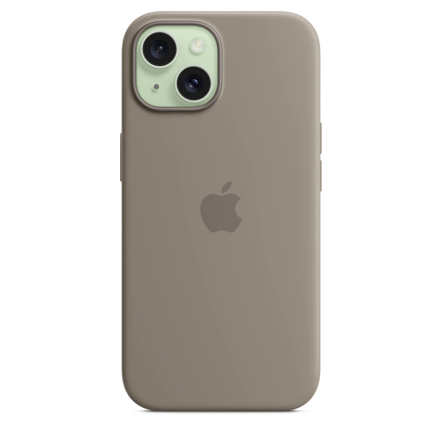 iPhone 15 Silicone Case sa MagSafe-om - Clay - iSTYLE RS