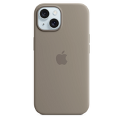 iPhone 15 Silicone Case sa MagSafe-om - Clay - iSTYLE RS