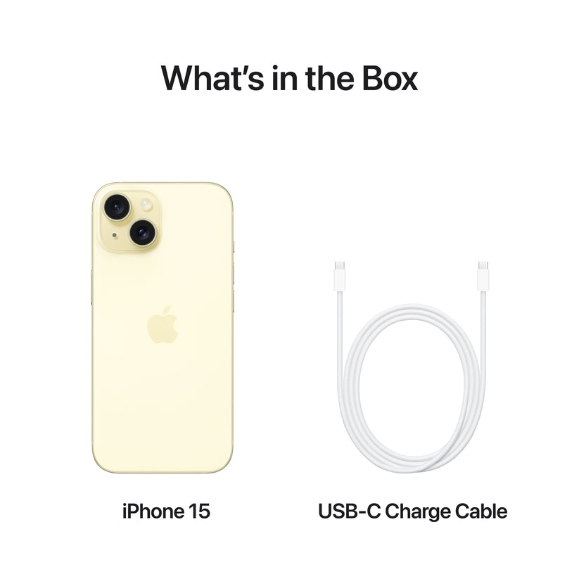 iPhone 15 128GB Yellow - iSTYLE RS