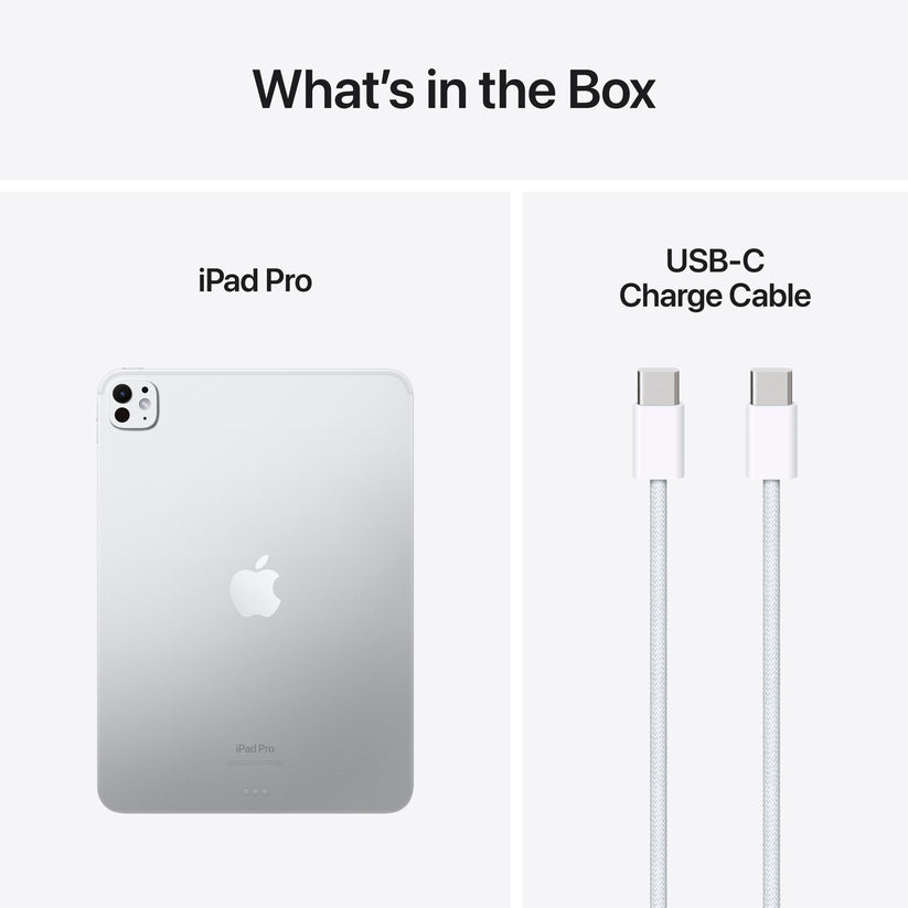 11-inčni iPad Pro Wi-Fi 256GB sa standardnim staklom - Silver (M4) - iSTYLE RS