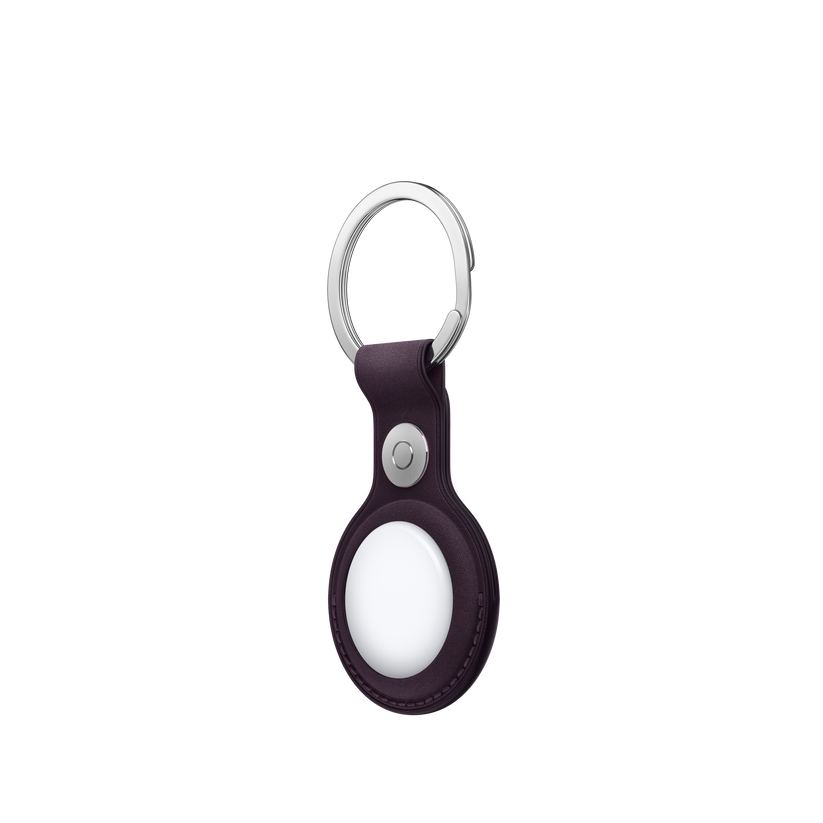 AirTag FineWoven Key Ring - Blackberry - iSTYLE RS
