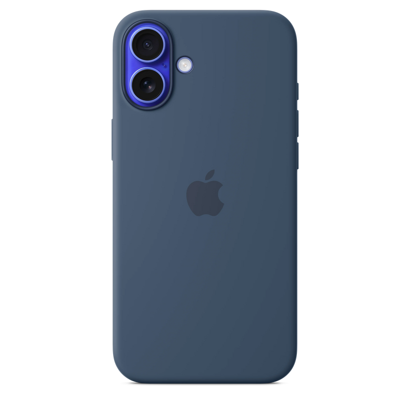 iPhone 16 Plus Silicone Case sa MagSafe-om - Denim - iSTYLE RS