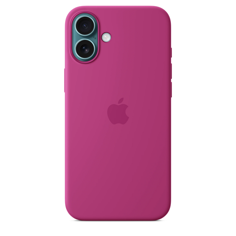 iPhone 16 Plus Silicone Case sa MagSafe-om - Fuchsia - iSTYLE RS