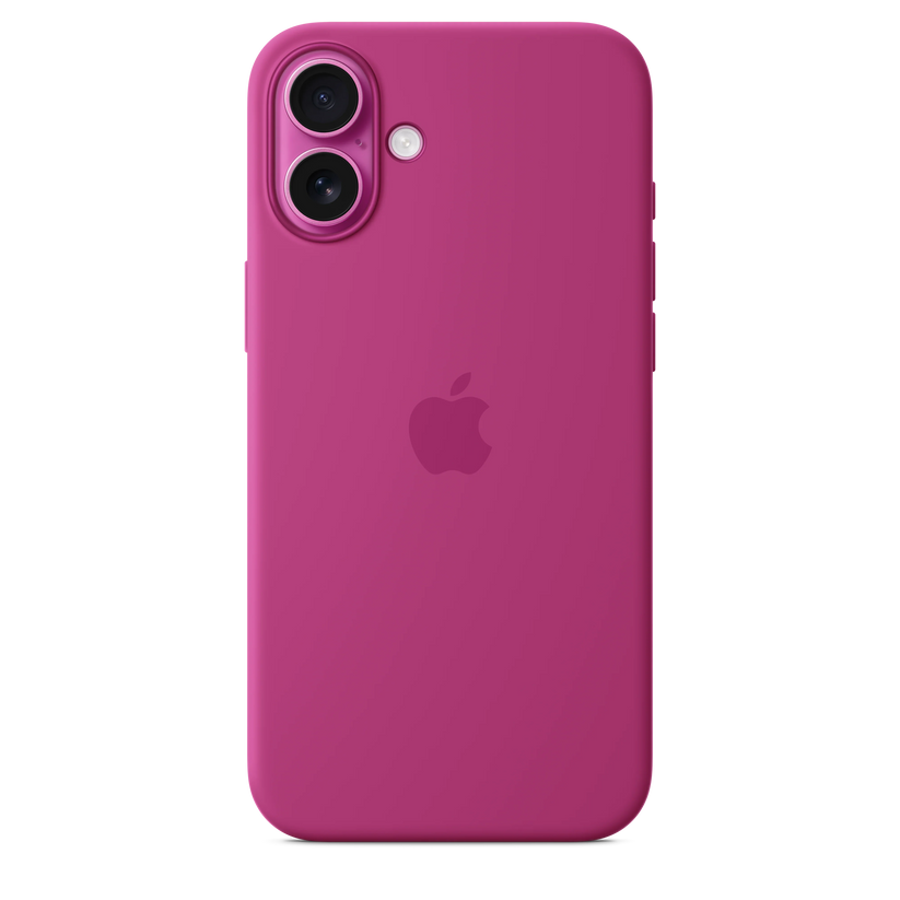 iPhone 16 Plus Silicone Case sa MagSafe-om - Fuchsia - iSTYLE RS