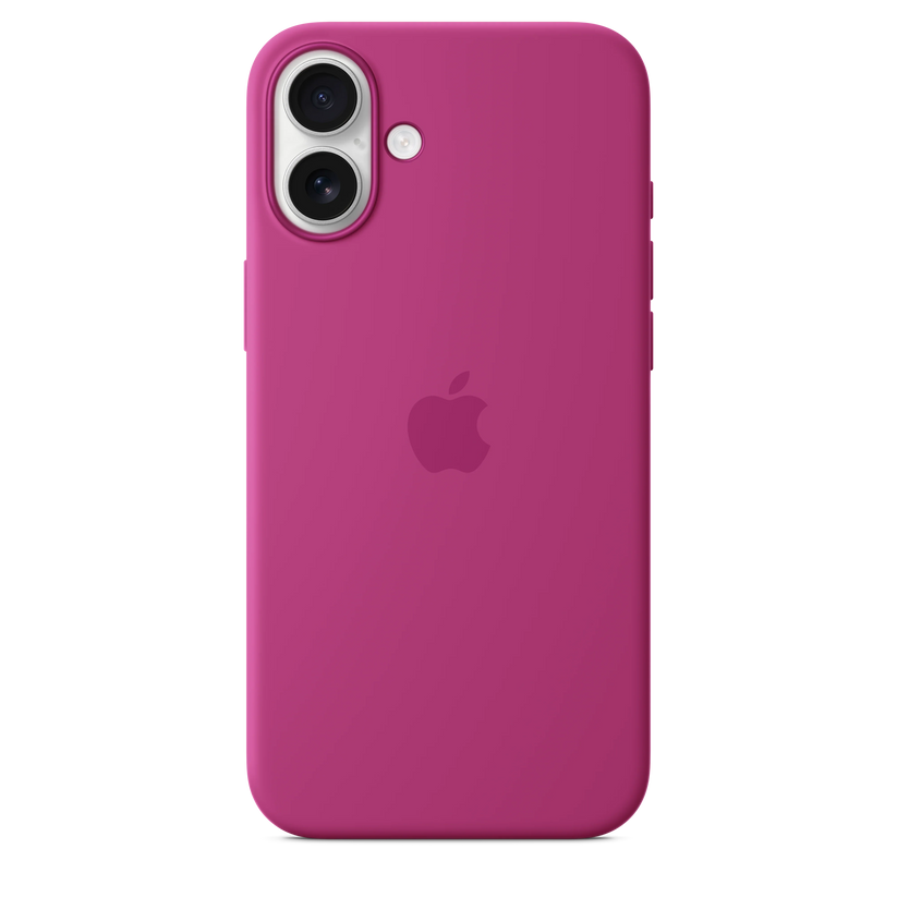 iPhone 16 Plus Silicone Case sa MagSafe-om - Fuchsia - iSTYLE RS