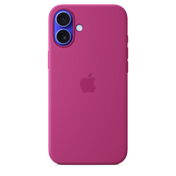 iPhone 16 Plus Silicone Case sa MagSafe-om - Fuchsia - iSTYLE RS