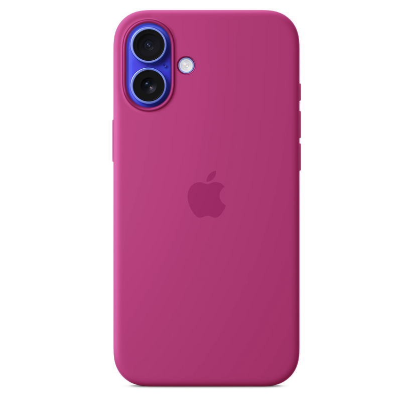 iPhone 16 Plus Silicone Case sa MagSafe-om - Fuchsia - iSTYLE RS