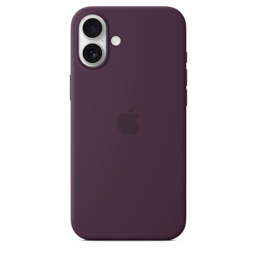 iPhone 16 Plus Silicone Case sa MagSafe-om - Plum - iSTYLE RS