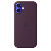 iPhone 16 Plus Silicone Case sa MagSafe-om - Plum - iSTYLE RS