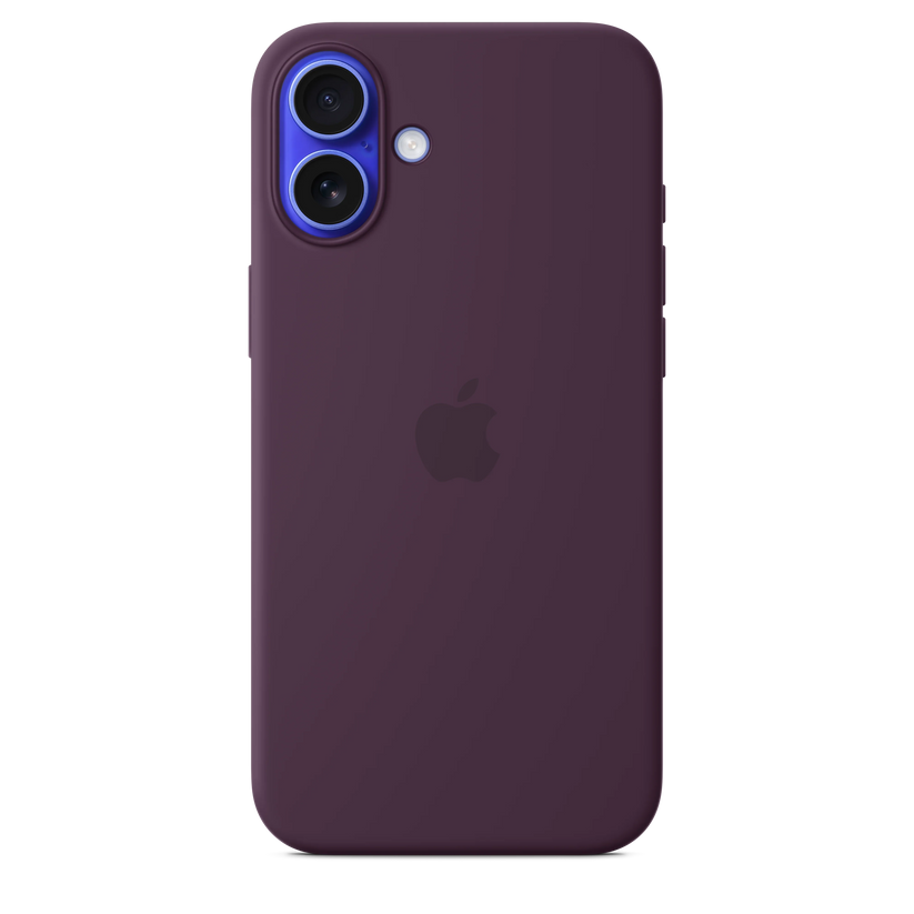 iPhone 16 Plus Silicone Case sa MagSafe-om - Plum - iSTYLE RS