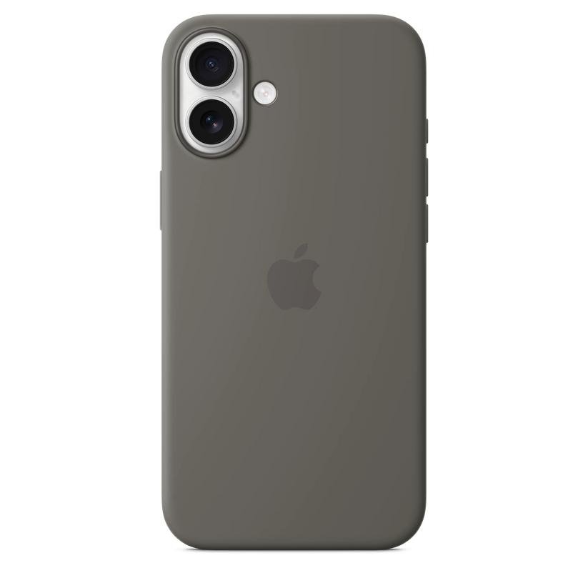 iPhone 16 Plus Silicone Case sa MagSafe-om - Stone Grey - iSTYLE RS