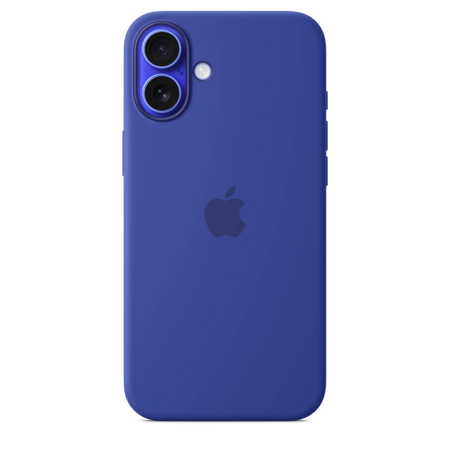 iPhone 16 Plus Silicone Case sa MagSafe-om - Ultramarine