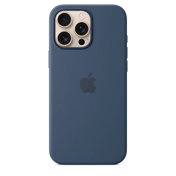 iPhone 16 Pro Max Silicone Case sa MagSafe-om - Denim - iSTYLE RS