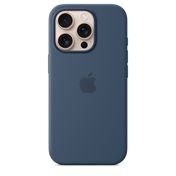 iPhone 16 Pro Silicone Case sa MagSafe-om - Denim - iSTYLE RS